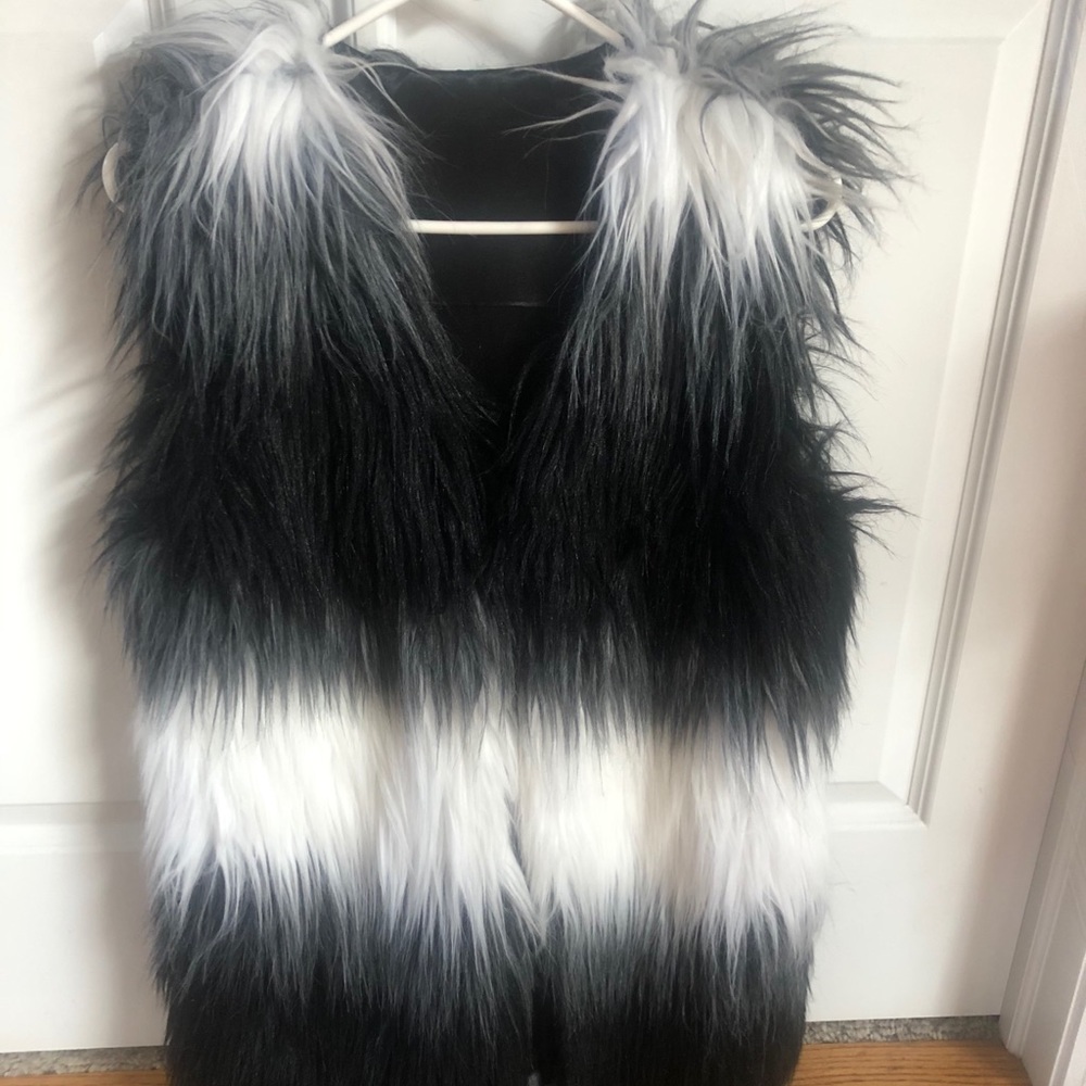 Faux Fur Ombré Vest